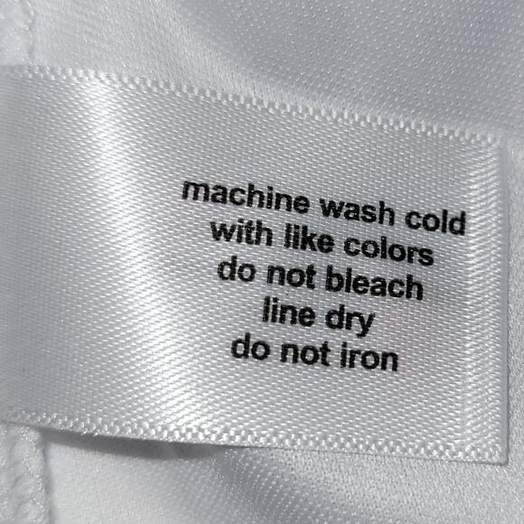 NWOT Lane Bryant White Swiss Dot Flutter Sleeve Cotton Top Size 22 Feminine - Picture 10 of 14